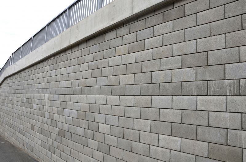 Concrete Retaining Wall Installation